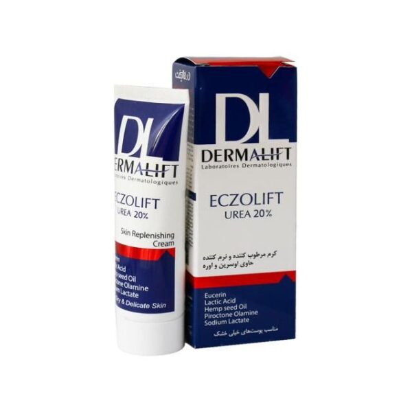 کرم مرطوب کننده درمالیفت مدل ECZOLIFT UREA 20% حجم 40 میلی لیتر -