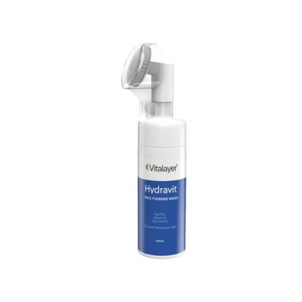 فوم شستشوی صورت ویتالیر مدل Hydravit حجم 150 میلی لیتر -