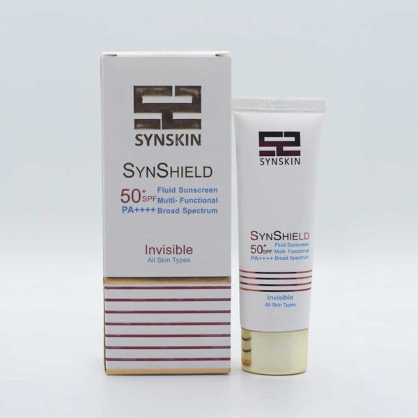 ضد آفتاب فلوئید 50+ SPF ساین شیلد ساین اسکین، بی رنگ، مناسب انواع پوست -