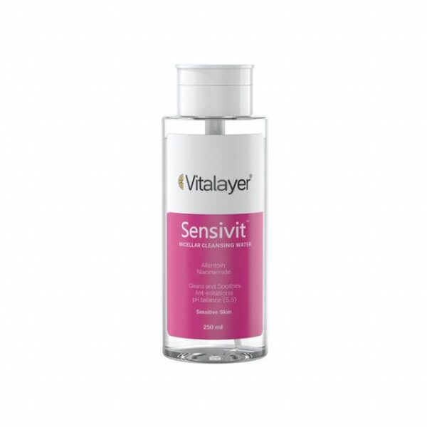 محلول پاک کننده آرایش ویتالیر مدل Sensivit حجم 250 میلی لیتر -