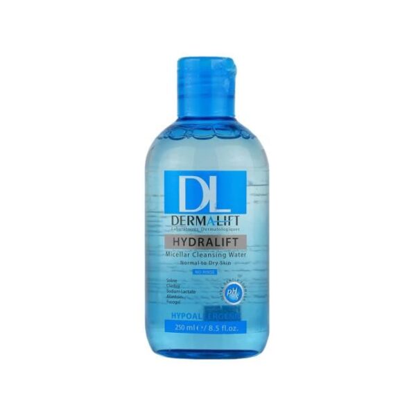 محلول پاک کننده آرایش صورت درمالیفت مدل HYDRALIFT حجم 250 میلی لیتر -