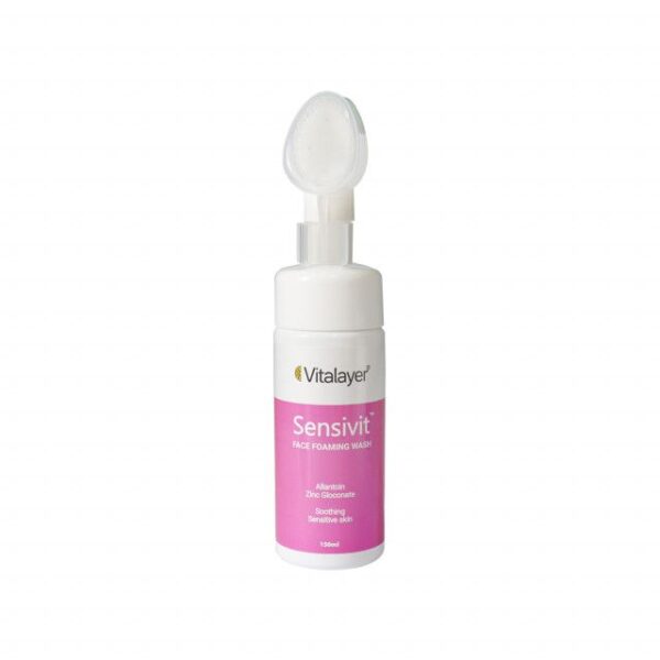 فوم شستشوی صورت ویتالیر مدل Sensivit حجم 150 میلی لیتر -