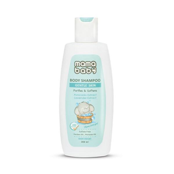 شامپو بدن کودک ماما بیبی حاوی عصاره اسطوخودوس|Mama Baby Baby Body Shampoo Contains Lavender Extract -