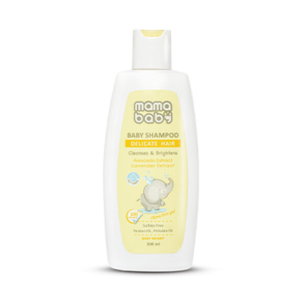 شامپو سر کودک ماما بیبی حاوی عصاره اسطوخودوس|Mama Baby Baby Hair Shampoo Contains Lavender Extract -