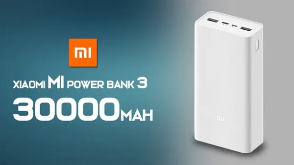 پاور بانک شیائومی 30000 میلی امپر فست شارژ -