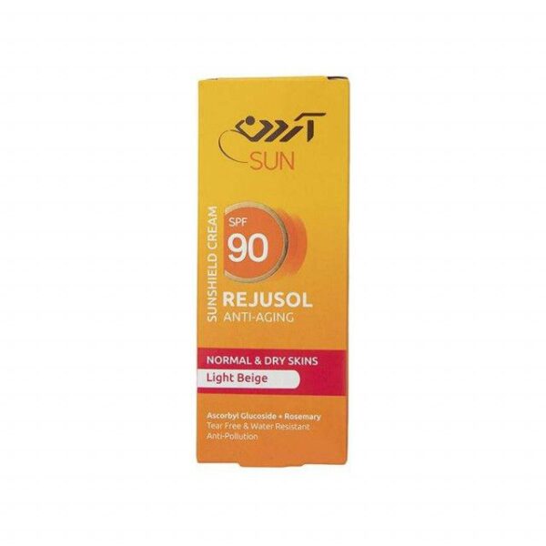 کرم ضد آفتاب آردن مدل Rejusol SPF 90 وزن 50 گرم- بژ روشن -