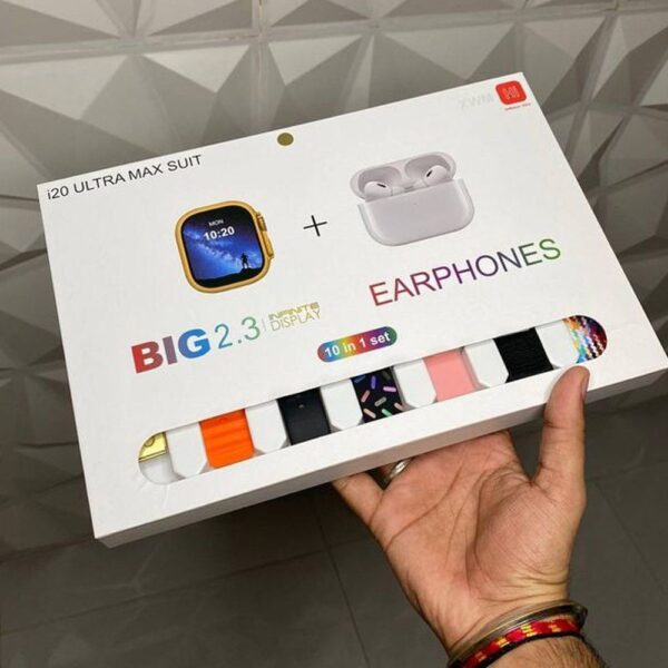 پک ساعت هوشمند Hi مدSUITل i20 ultra MAX -