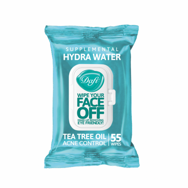 دستمال مرطوب درب دار دافی مدل HYDRA WATER بسته 55 عددی -