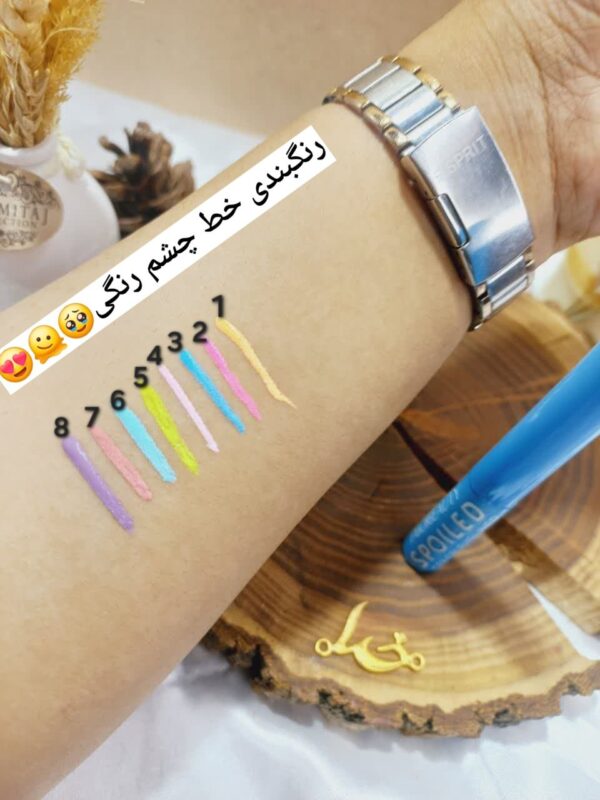 خط چشم مویی رنگ پاستیلی برند فاور بیوتی Favor Beauty کد EB7072 -