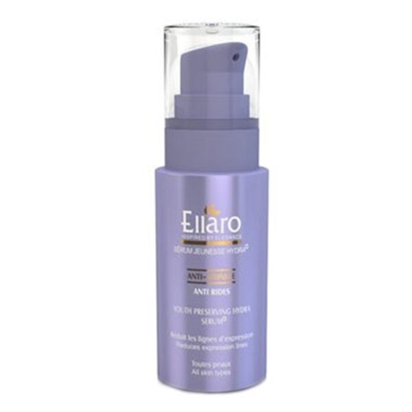 سرم یوس هیدرا پلاس آبرسان الارو|Ellaro Youth Preserving Hydra Serum Anti Wrinkle -