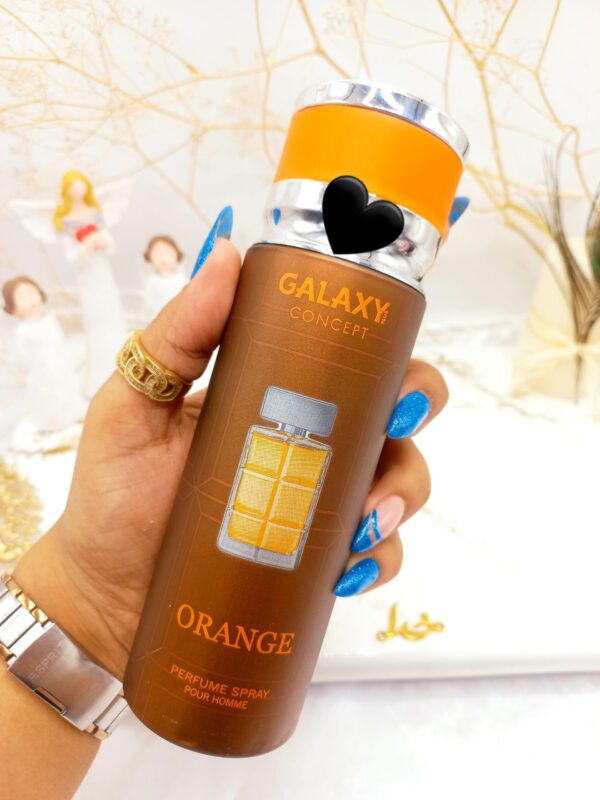 اسپری خوشبو کننده مردانه گلکسی GALAXY مدل ORANGE کد B9192 -