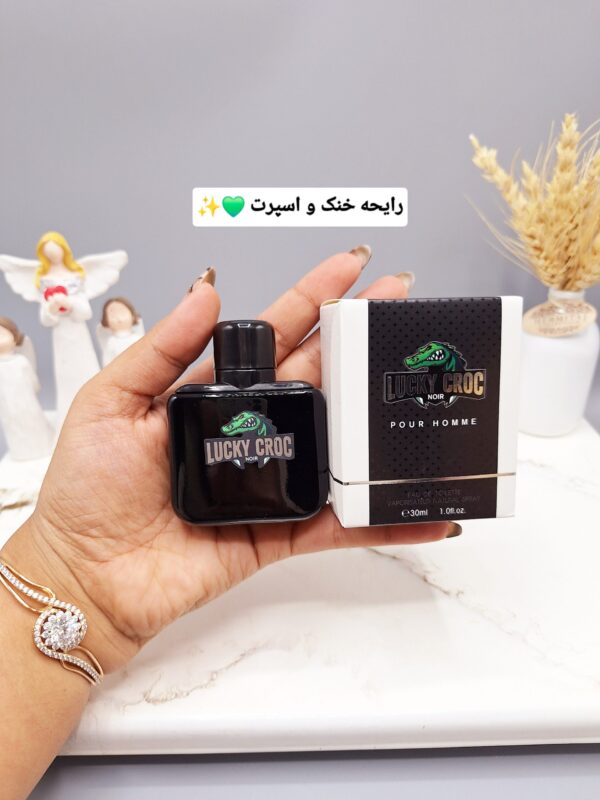 ادکلن مردانه لاکی کروژ مشکی حجم 30میل کد 8941 -