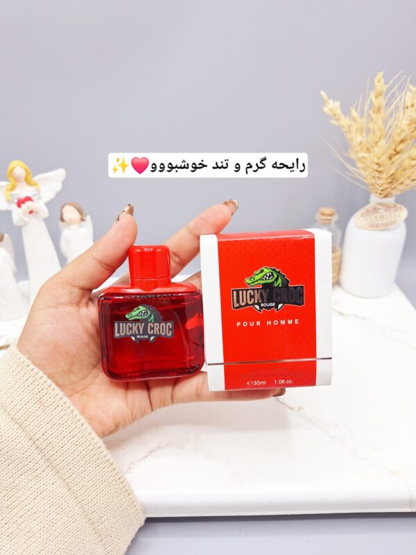 ادکلن مردانه لاکی کروژ قرمز حجم 30میل کد 8958 -
