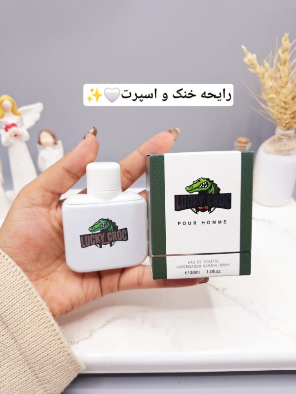 ادکلن مردانه لاکی کروژ سفید حجم 30میل کد 8934 -