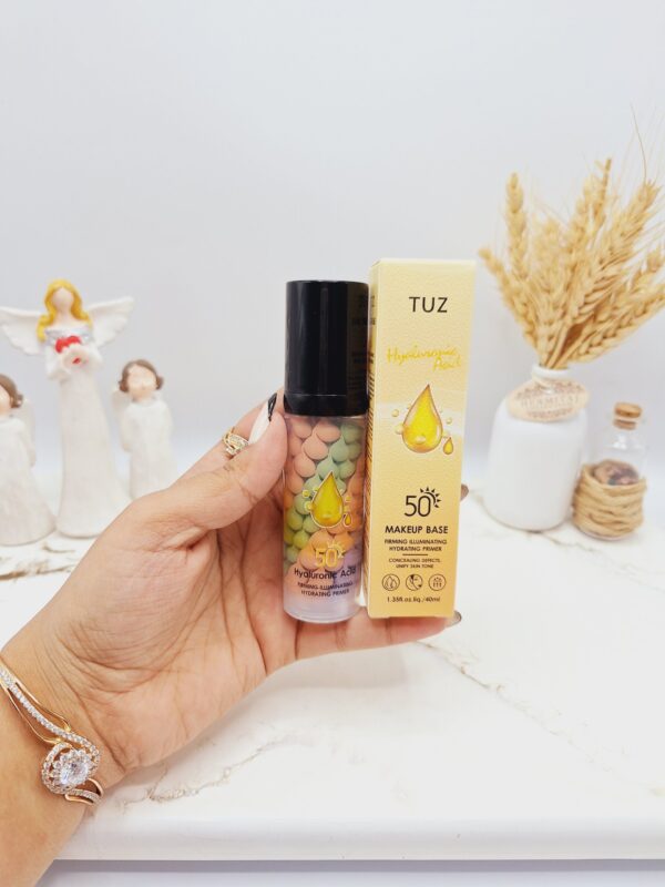 پرایمر سه رنگ جادویی با Spf50 برند Tuz کد0680 -