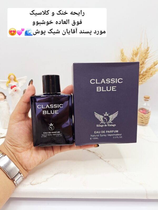 ادکلن مردانه CLASSIC BLUE حجم 100 میل کد 0501 -