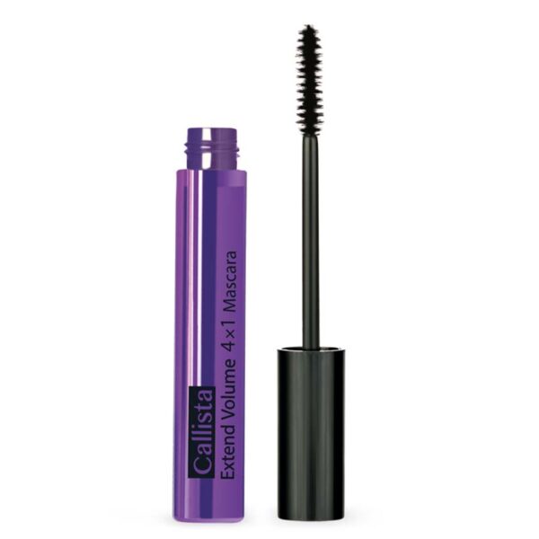 ریمل حجم دهنده اکستند ولوم چهار کاره بنفش کالیستا|Callista Extend Volume 4in1 Mascara -